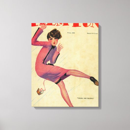 Film Fun Magazine Hoesje Canvas Afdruk (Voorkant)