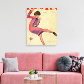 Film Fun Magazine Hoesje Canvas Afdruk (Insitu (Woonkamer))