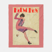 Film Fun Magazine Hoesje Fleece Deken (Voorkant)