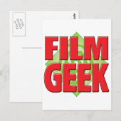 Film Geek v2 Briefkaart (Voorkant / Achterkant)