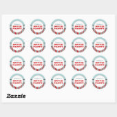 Film Gepersonaliseerde Party Sticker (Vel)