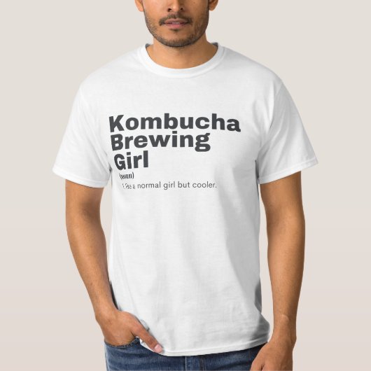 Film Girl - Kombucha Brewing T-shirt (Voorkant)