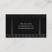 Film II en camera body en lens Visitekaartje (Achterkant)