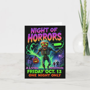 Film Karakters Griezelfilm Nacht Horrors 90s Ha Kaart
