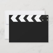Film Klapbord Bedankkaart (Achterkant)