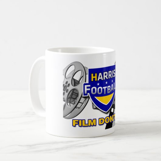 Film laat geen koffie Mok (Voorkant links)