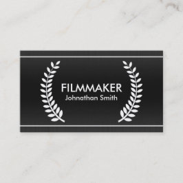 Film Laurels Klasse Zakelijke Kaarten voor Filmers Visitekaartje