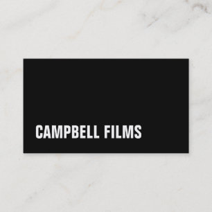 Film Maker, Directeur Visitekaartje