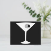 Film Martini Glass Briefkaart (Staand voorkant)