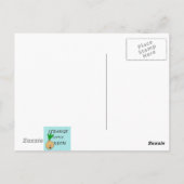 Film Martini Glass Briefkaart (Achterkant)