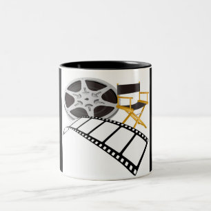 film materiaal tweekleurige koffiemok