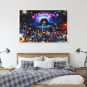 Film memorabilia montage muur kunst canvas afdruk (Insitu (Slaapkamer))