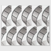 Film met filmstrip cadeaupapier (Vlak)
