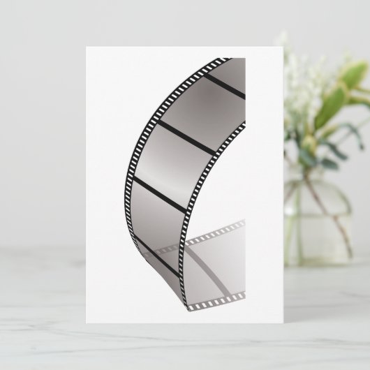 Film met filmstrip kaart (Staand voorkant)