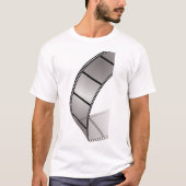 Film met filmstrip t-shirt (Voorkant)