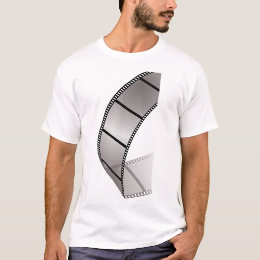 Film met filmstrip t-shirt (Voorkant)