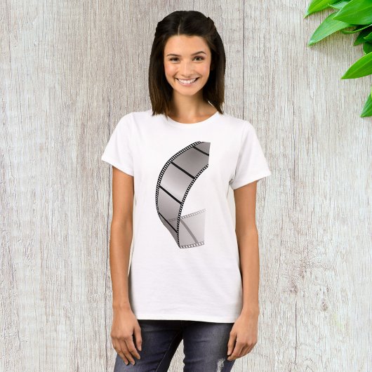 Film met filmstrip t-shirt