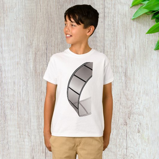 Film met filmstrip t-shirt