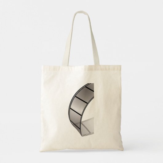 Film met filmstrip tote bag (Achterkant)