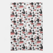 Film met popcorn theedoek (Verticaal)