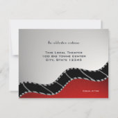 Film Mitswa Receptie Kaart (Achterkant)