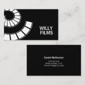 Film Movie Maker Director Video ograaf Visitekaartje (Voorkant / Achterkant)