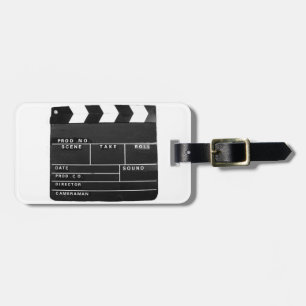 Film Movie Video productie klapper board Bagagelabel
