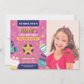 Film Nacht Film Bioscoop Verjaardagsfeestje Foto R Kaart (Voorkant)