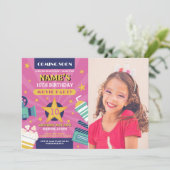 Film Nacht Film Bioscoop Verjaardagsfeestje Foto R Kaart (Staand voorkant)