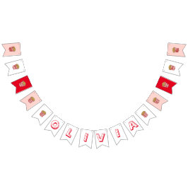 Film Nacht Sleepover Popcorn Verjaardagsfeest Vlaggetjes