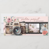 Film negatieve verjaardagsfotokaart (Voorkant)