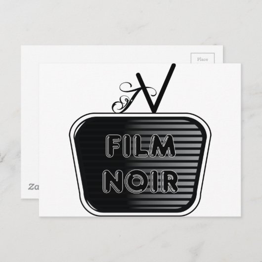 Film Noir Briefkaart (Voorkant / Achterkant)