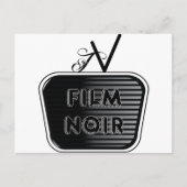 Film Noir Briefkaart (Voorkant)