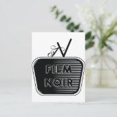 Film Noir Briefkaart (Staand voorkant)