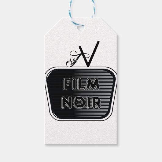 Film Noir Cadeaulabel (Voorkant)