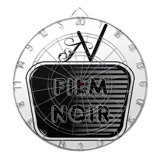 Film Noir Dartbord (Voorkant)