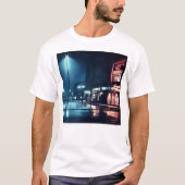 Film Noir Downtown Mannen Basic T-Shirt (Voorkant)