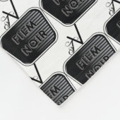 Film Noir Fleece Deken (Hoek)
