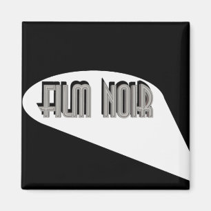 Film Noir ~ Gevangen in het Zoeklicht Magneet