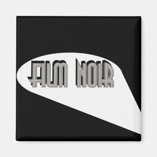 Film Noir ~ Gevangen in het Zoeklicht Magneet (Voorkant)