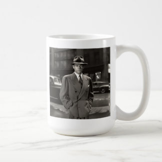 Film Noir Gumshoe Detective Coffee Mok 15oz