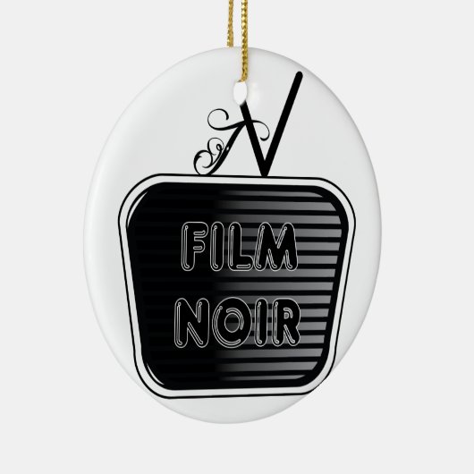 Film Noir Keramisch Ornament (Rechts)