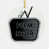 Film Noir Keramisch Ornament (Voorkant)