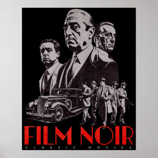 Film Noir - Klassieke films Poster