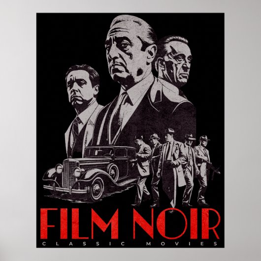 Film Noir - Klassieke films Poster (Voorkant)