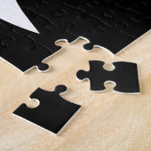 Film Noir Martini Glass Puzzle Legpuzzel (Zijkant)