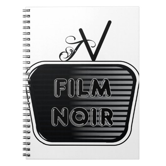 Film Noir Notitieboek (Voorkant)