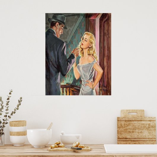 Film Noir Poster (Keuken)