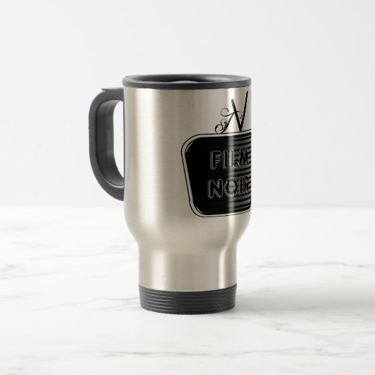 Film Noir Reisbeker (Voorkant links)