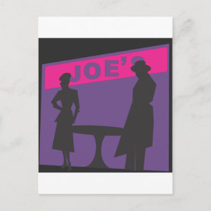 Film Noir Scene Briefkaart